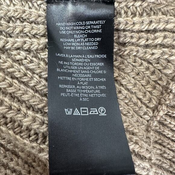 Free People WTF Cardigan Sweater Womens Medium Obi Cardi Driftwood Wrap - Picture 8 of 13